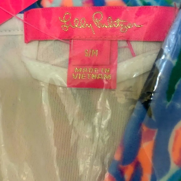 NWT🦄LILLY PULITZER JUMBO WEEKENDER BAG & ROBE BRINGING MERMAID BACK GRAIL SET🦄 - Picture 8 of 9